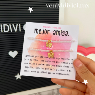 ♡Pulseras mejores amigas