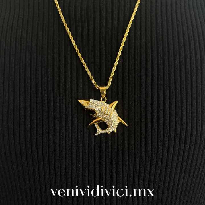 ♡Collar tiburón