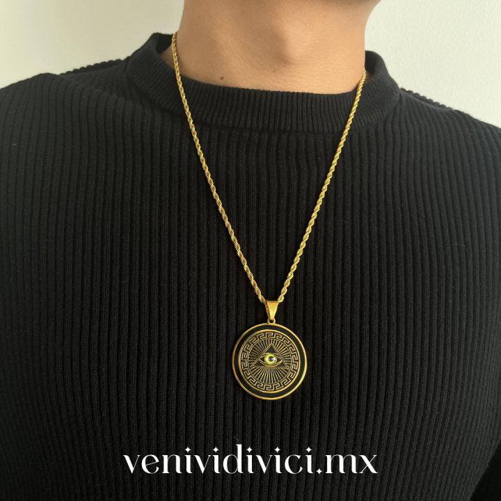 ♡Collar triángulo