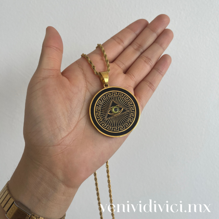 ♡Collar triángulo