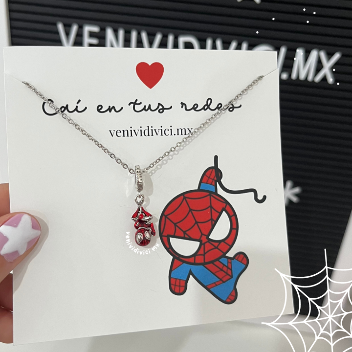 Collar Spiderman ♡