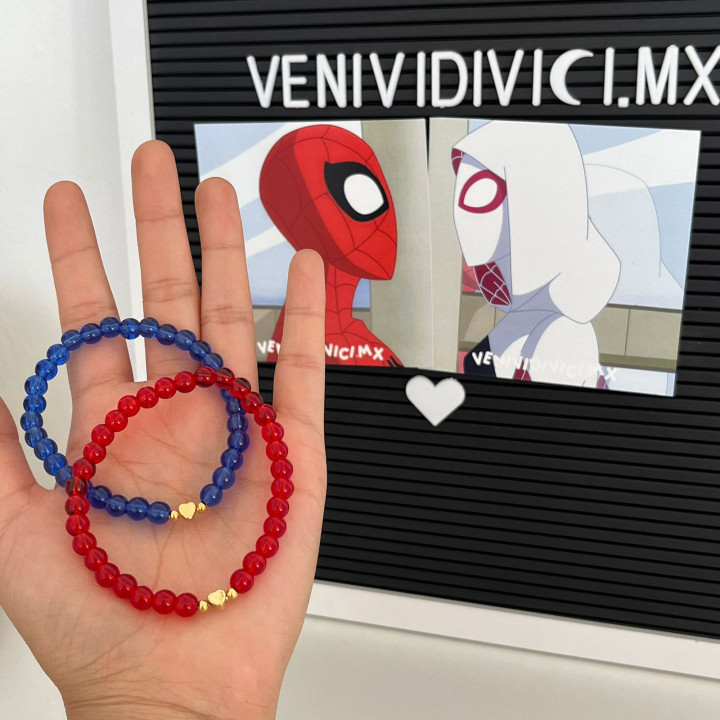 Pulseras Spiderman