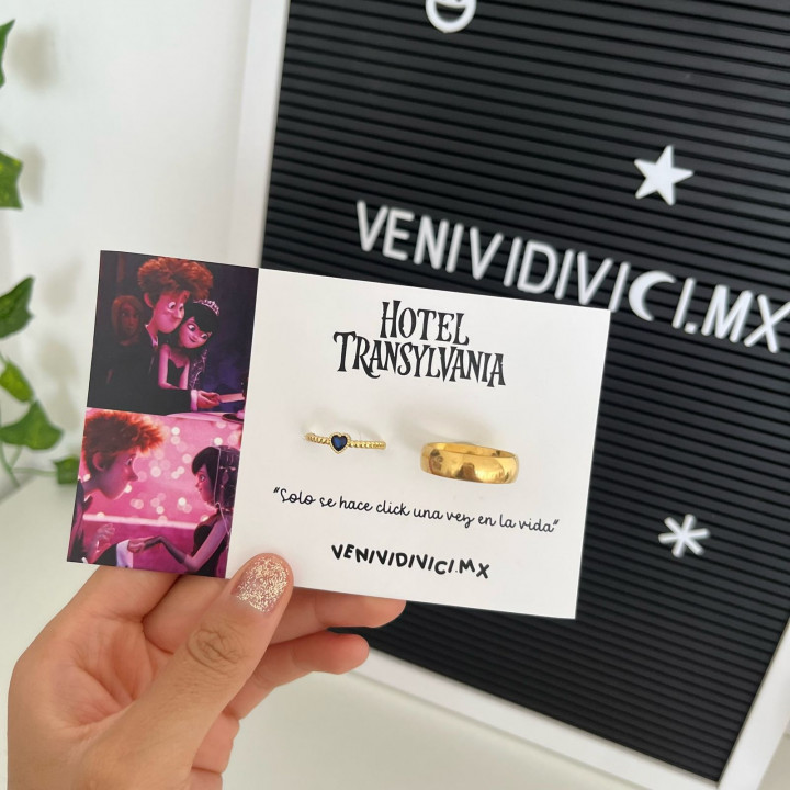 Anillos Hotel Transilvania ♡