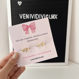 Anillos amigas coquette