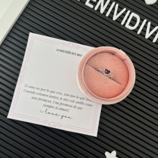 Anillo promesa