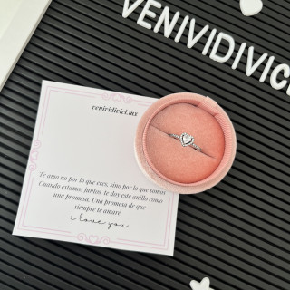 Anillo promesa