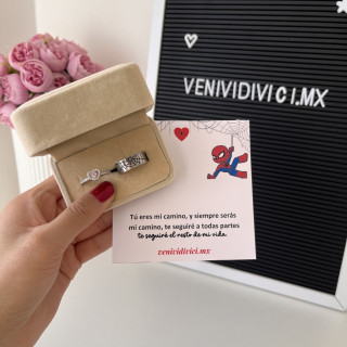Anillos Spiderman