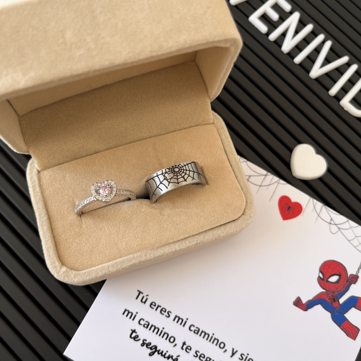 Anillos Spiderman