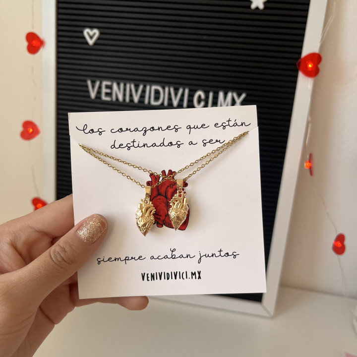 Collares corazón