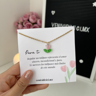 Collar tulipán