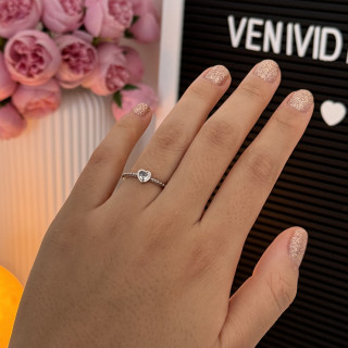 Anillo Promesa blanco