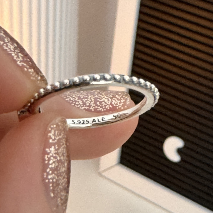 Anillo Promesa blanco