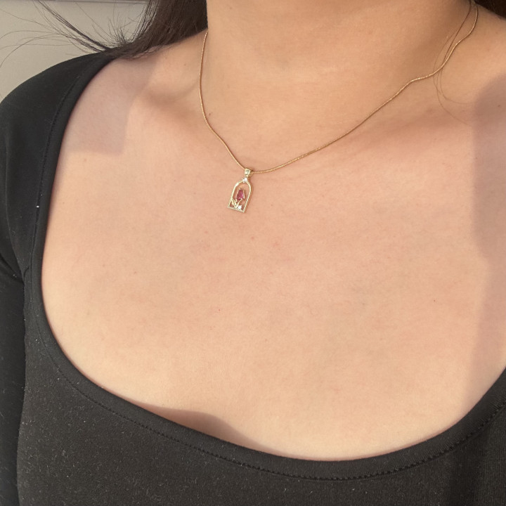 Collar Rosa