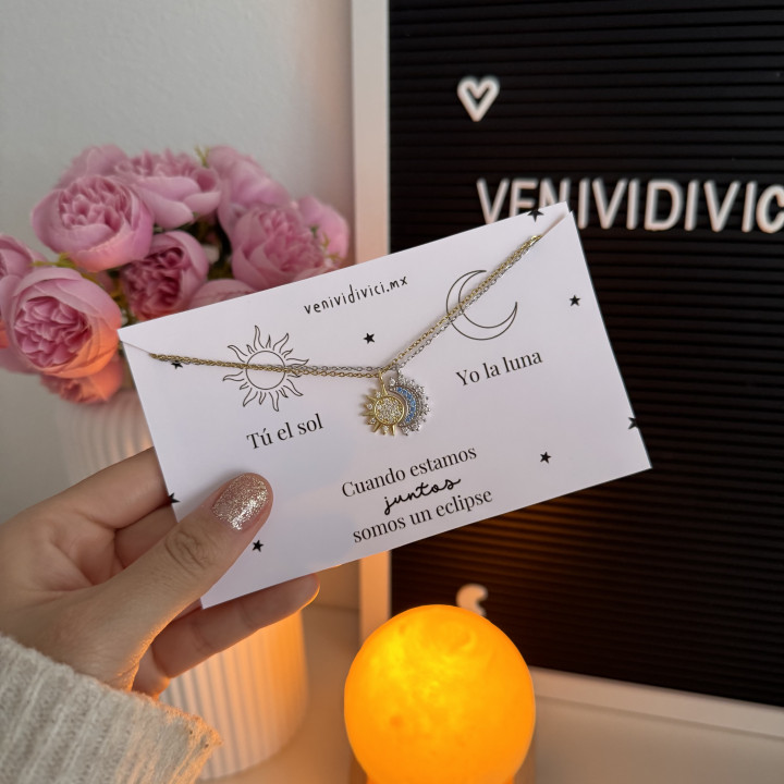 Collares sol y luna