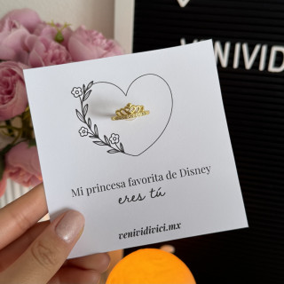Anillo Princesa Disney