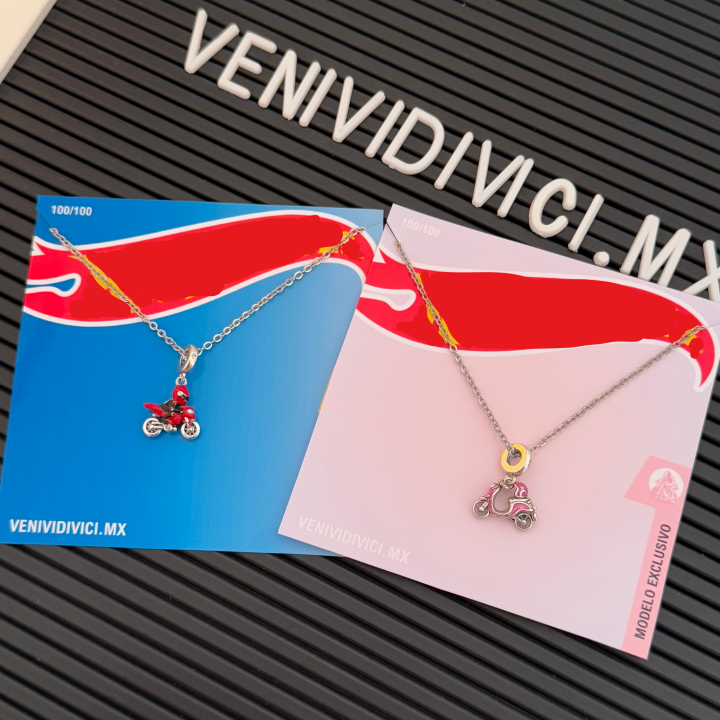 Dúo collares moto