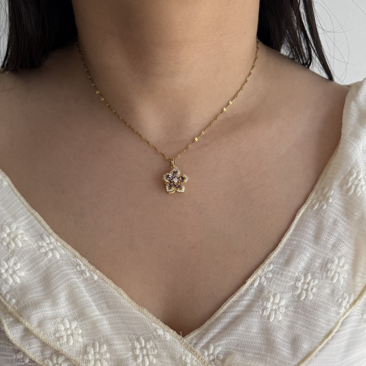 Collar Rapunzel giratorio