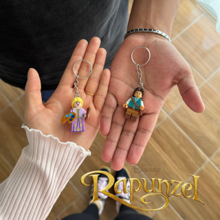 Dúo de llaveros Princesas