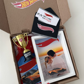 Set Cuadro novio coche