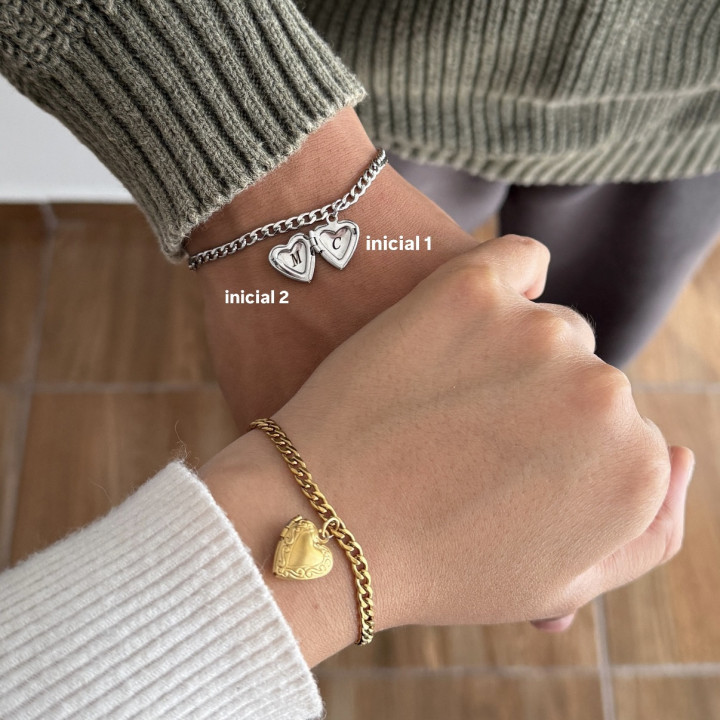 Brazalete relicario mini