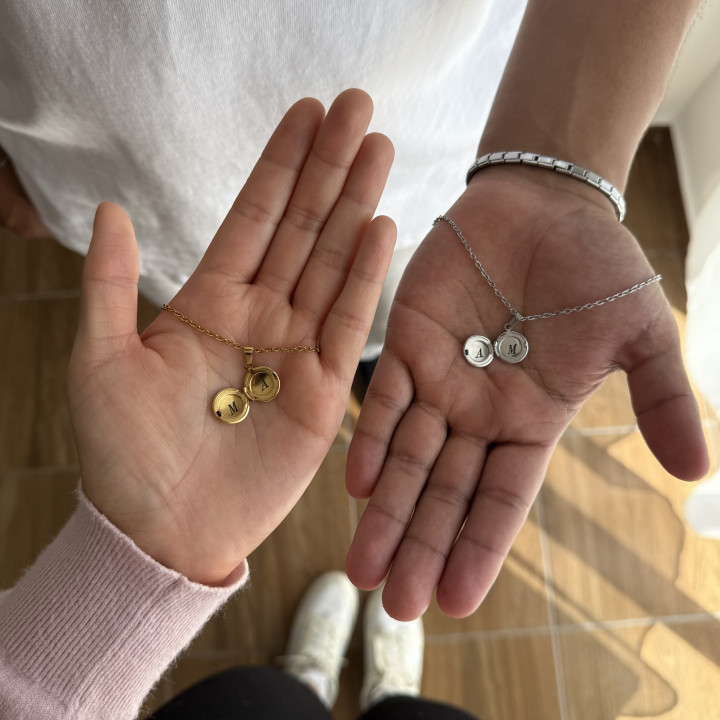 Relicario circular mini