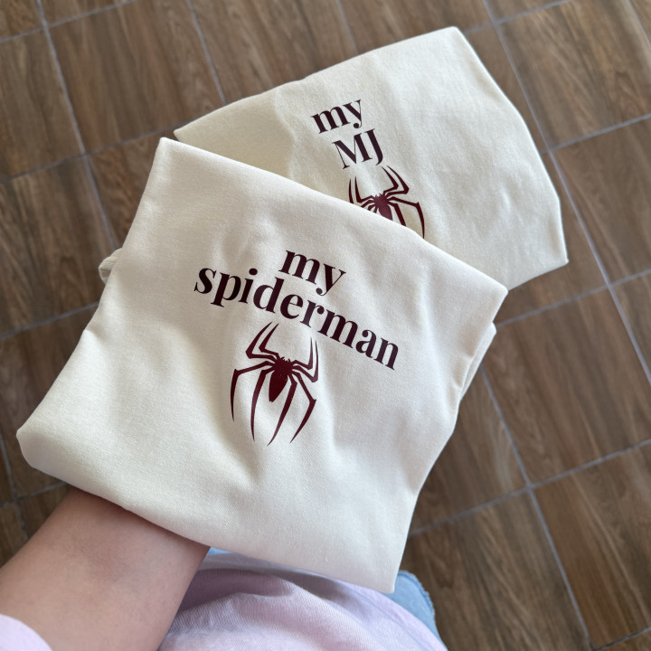 Playeras My Spiderman y MJ