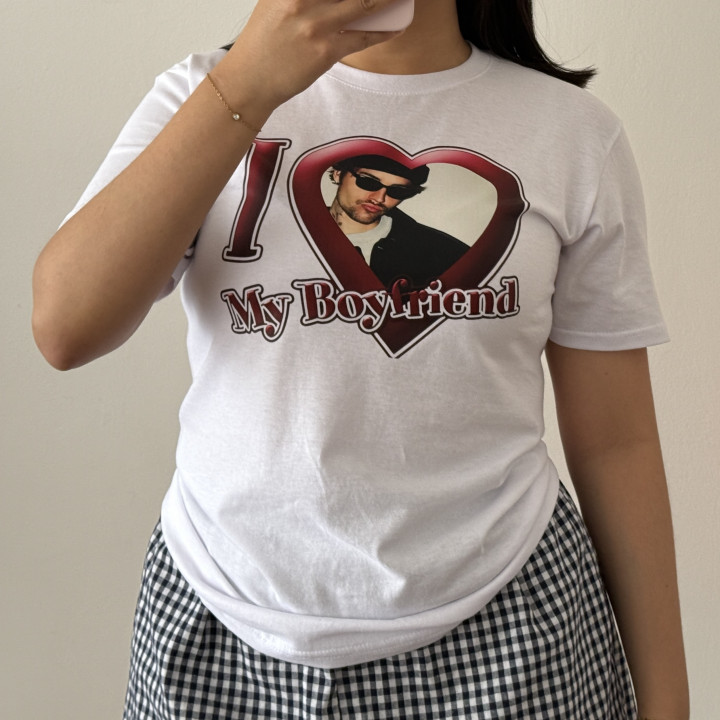 Playera I love My Boyfriend
