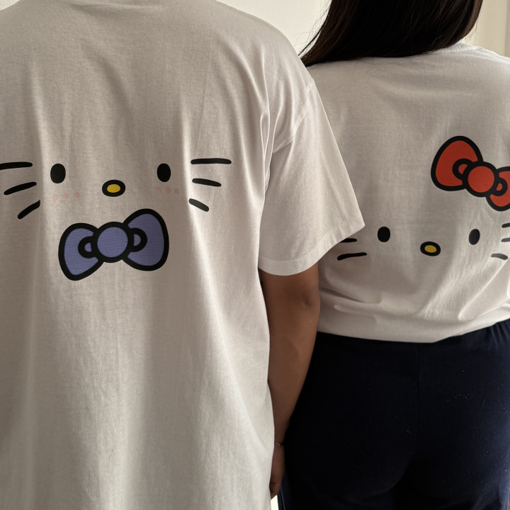 Playeras Hello Kitty pareja