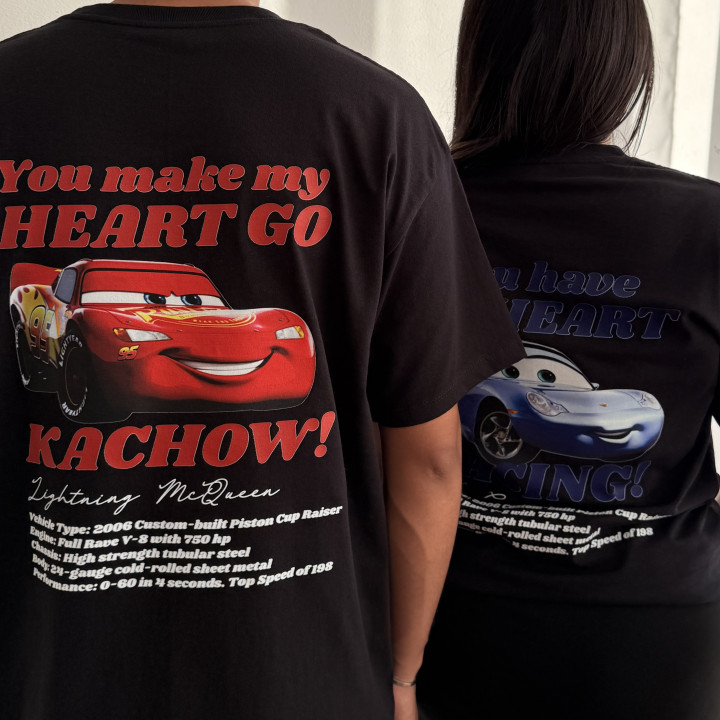 Playeras McQueen y Sally