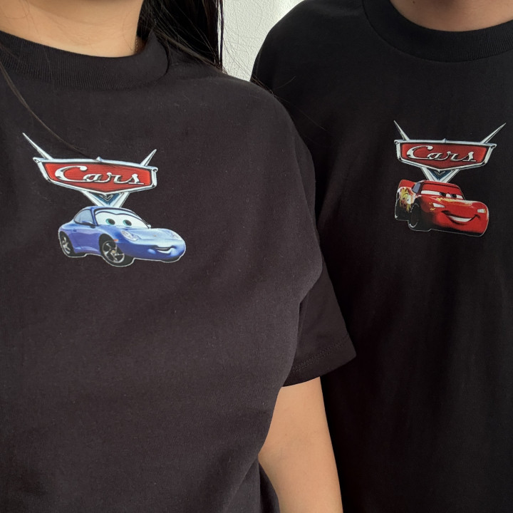 Playeras McQueen y Sally