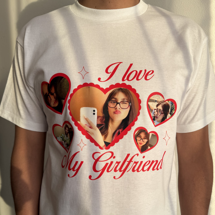 Playera I love my girlfriend