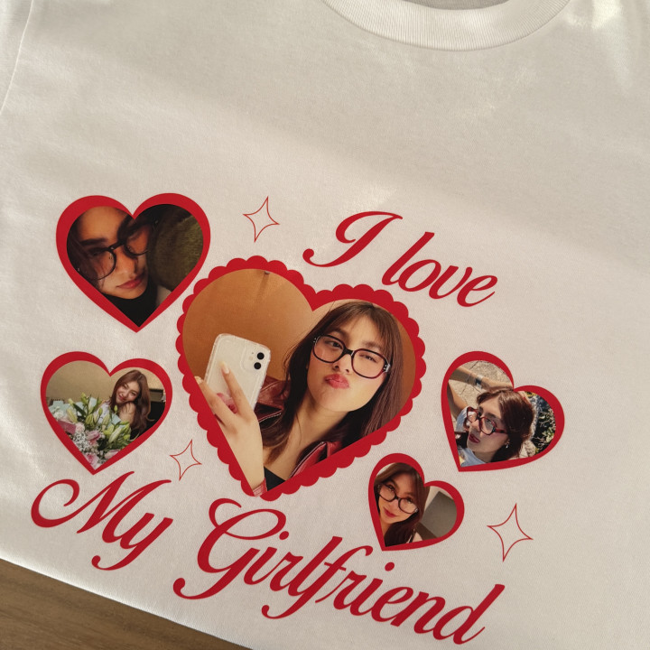 Playera I love my girlfriend