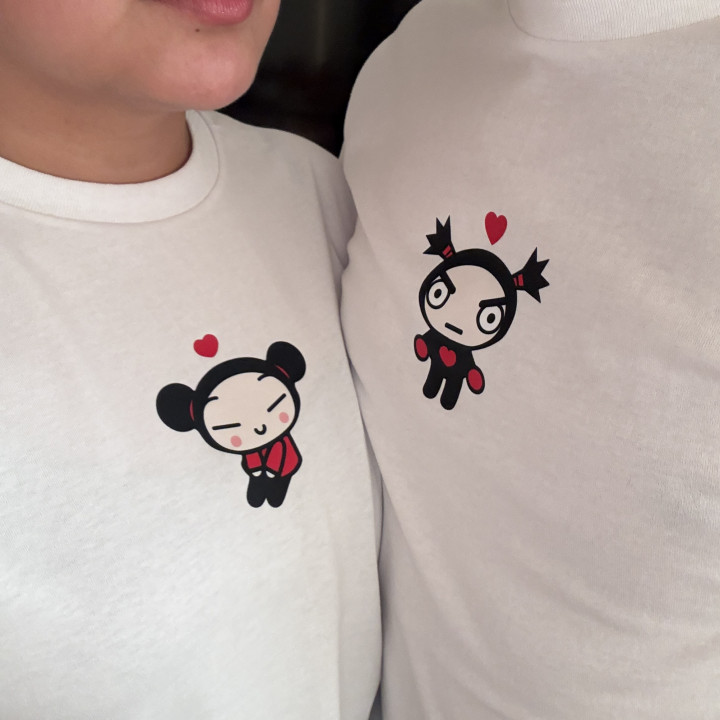Playeras Pucca y Garu