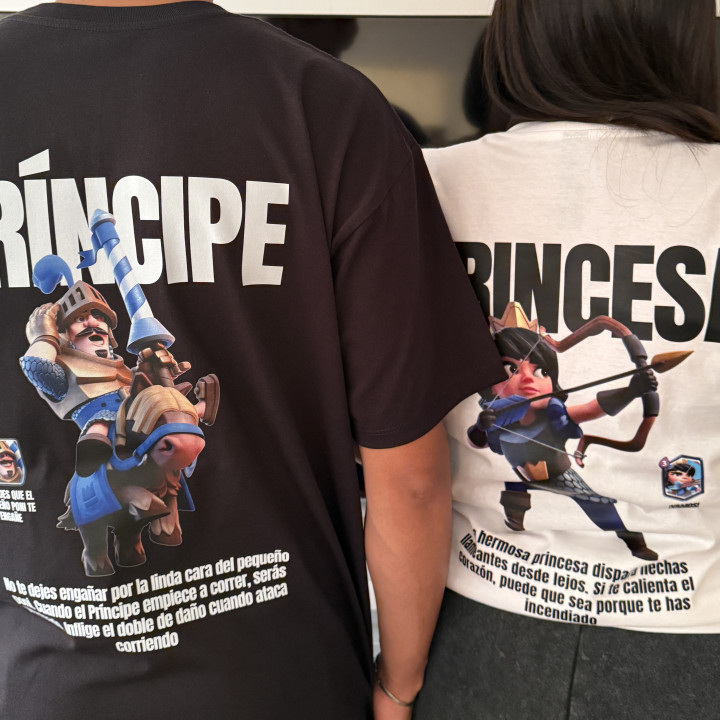Playeras Clash Royale