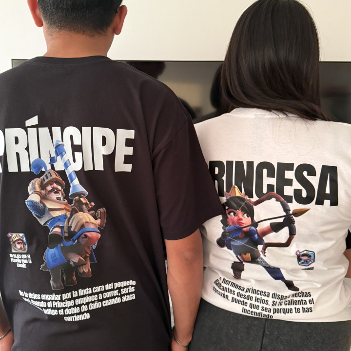 Playeras Clash Royale