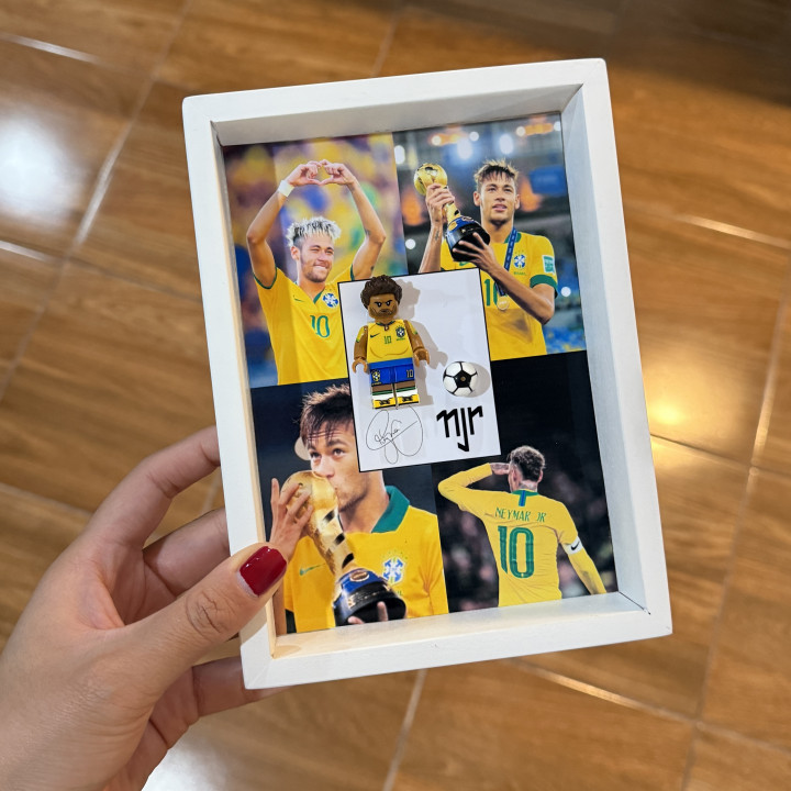 Cuadro Neymar Lego