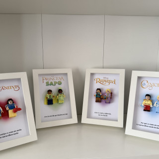 Cuadro Princesas lego