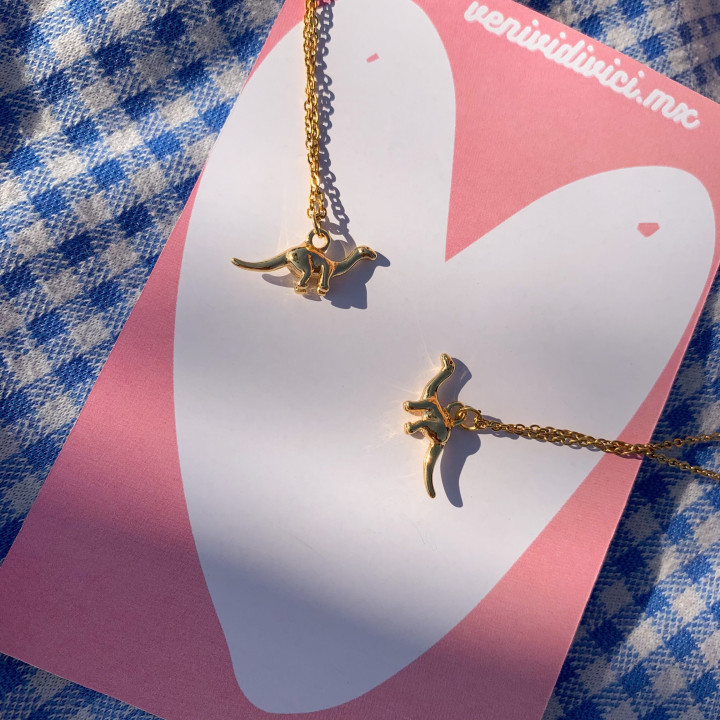 ♡Dinos collar pareja
