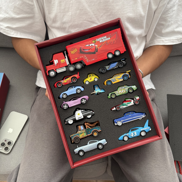 Set McQueen 15 coches