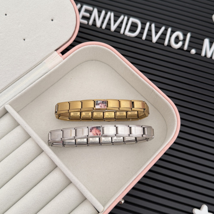 Brazalete italiano con foto