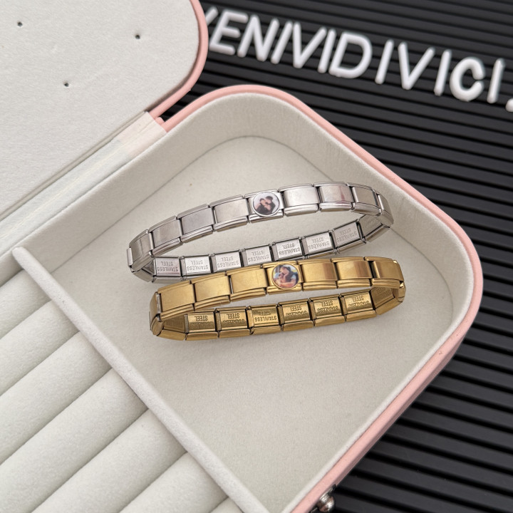 Brazalete italiano con foto