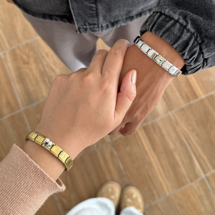 Brazalete italiano con foto