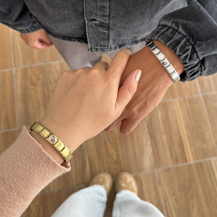 Brazalete italiano con foto