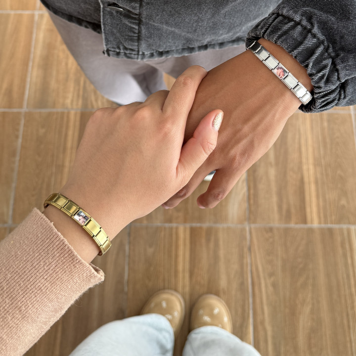 Brazalete italiano con foto