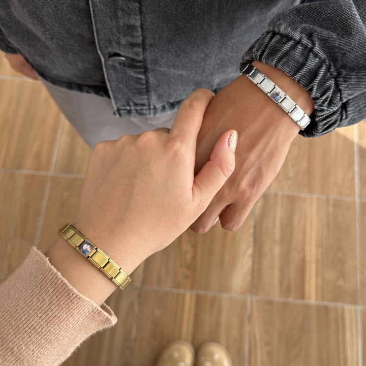 Brazalete italiano con foto