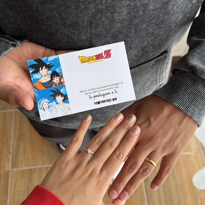 Anillos Goku y Milk