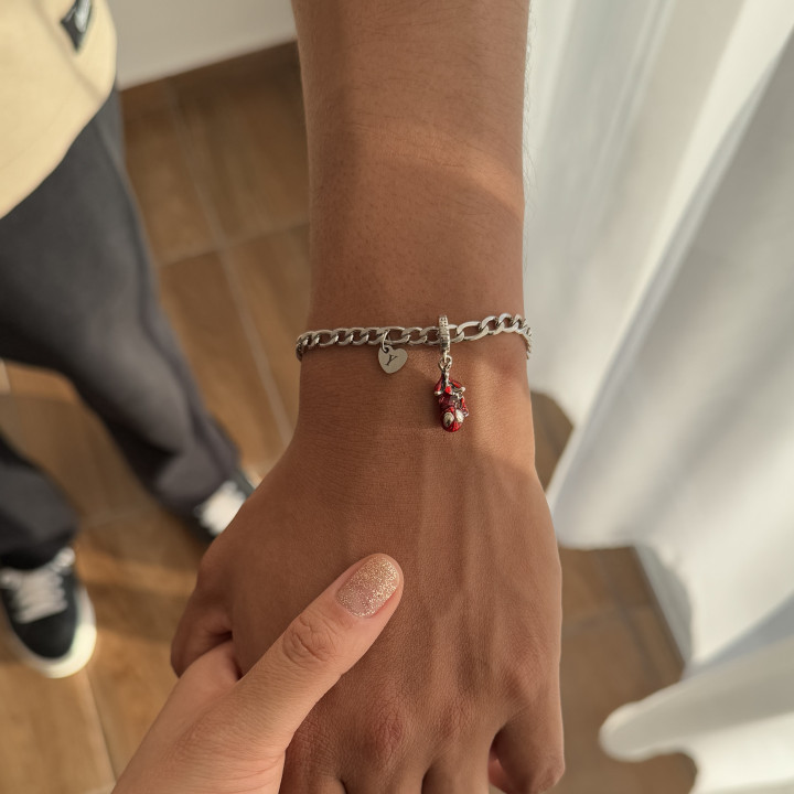 Brazalete Spiderman con inicial