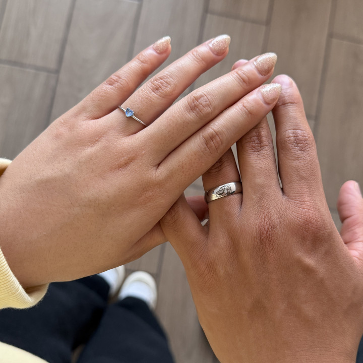 Dúo anillos Sally y McQueen