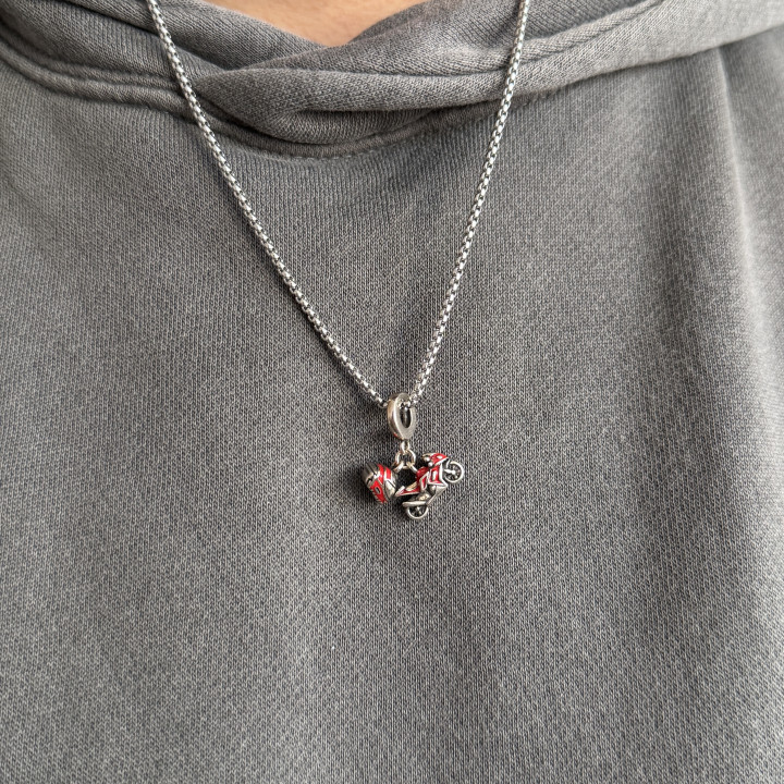 Collares moto pareja