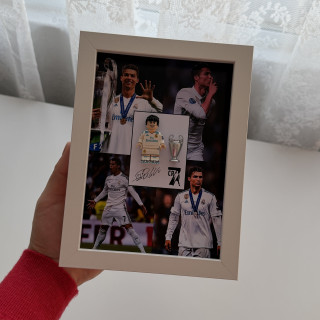 Cuadro CR7 Real Madrid